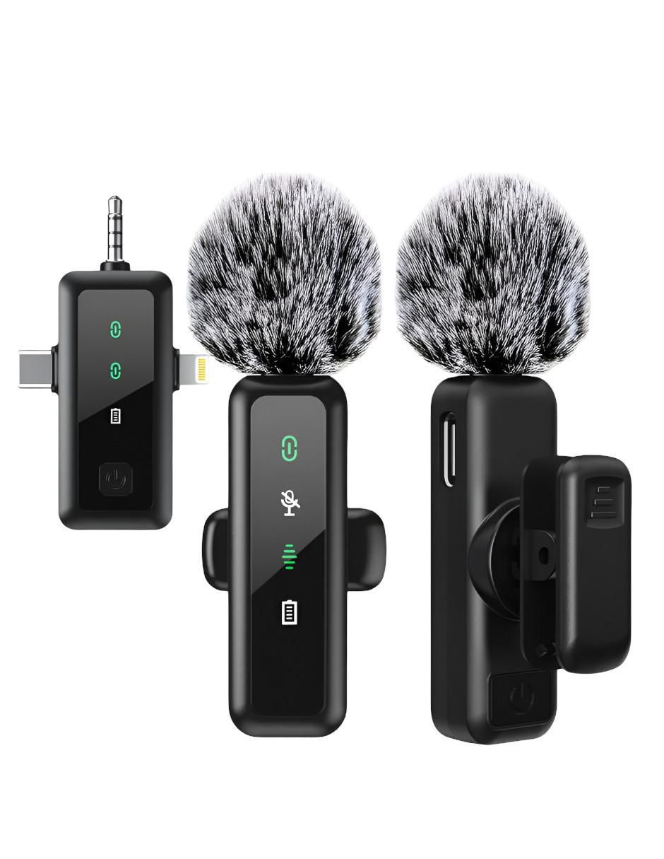Micrófono Portátil Alámbrico para Celular 2 Piezas - Image 1