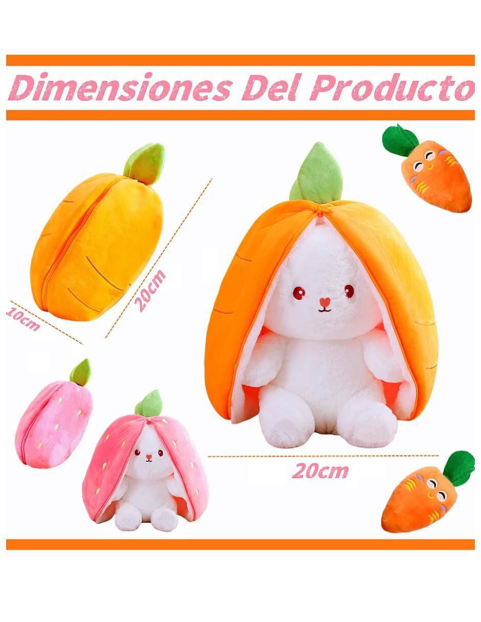Set Peluches Conejo 2 Piezas 20cm - Image 5
