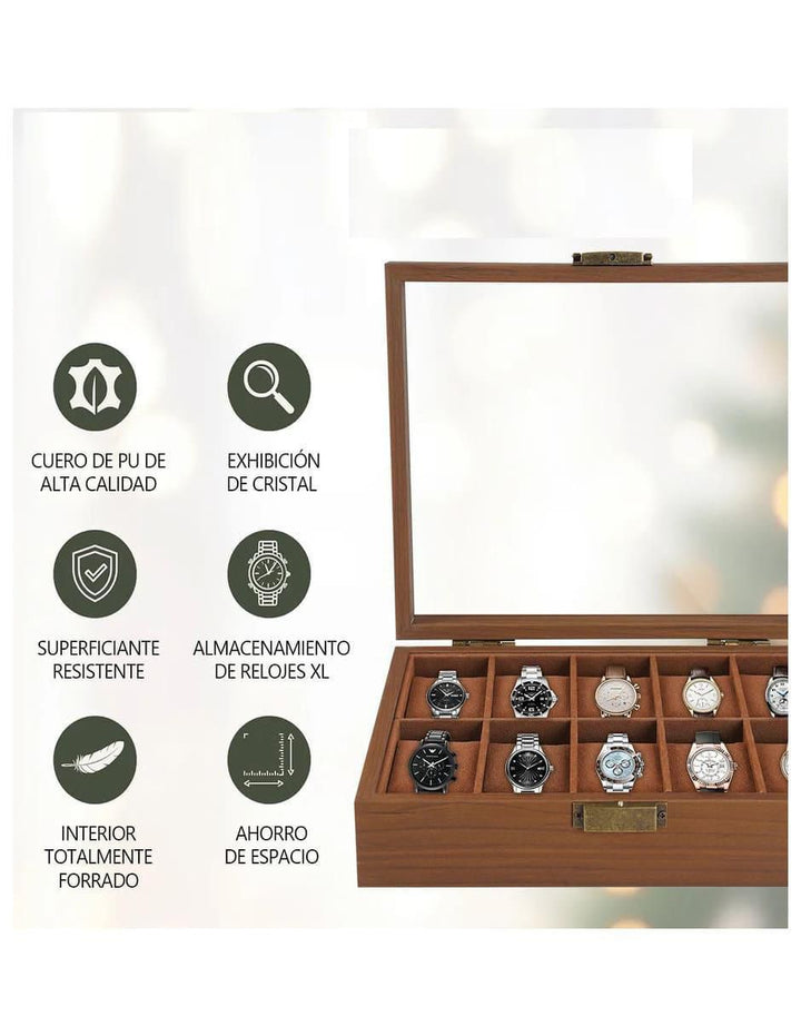 Estuche para Reloj Madera Maciza - Image 4