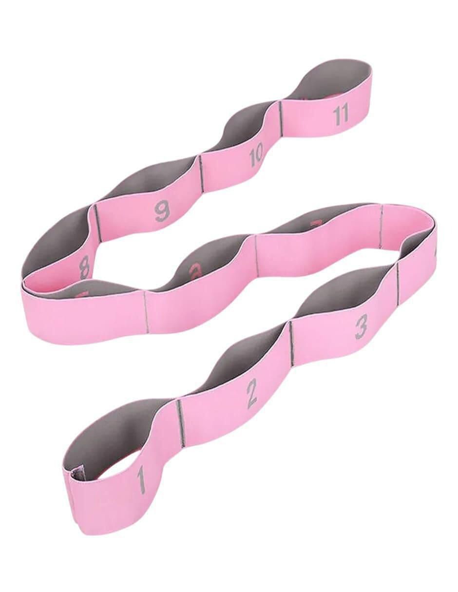 Banda Elastica Yoga con Bucles para Flexibilidad - Image 1