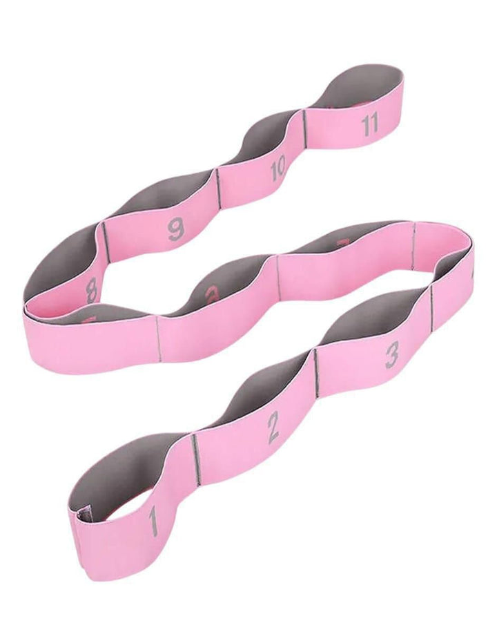 Banda Elastica Yoga con Bucles para Flexibilidad - Image 1