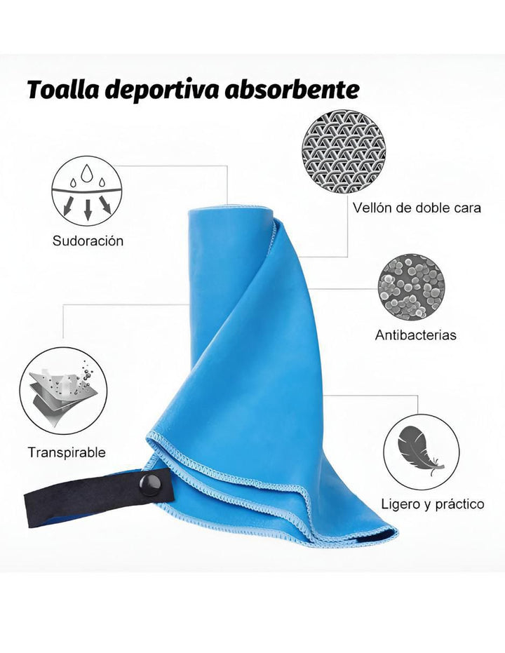 Toallas Microfibra Suave Set de 3 Piezas - Image 3