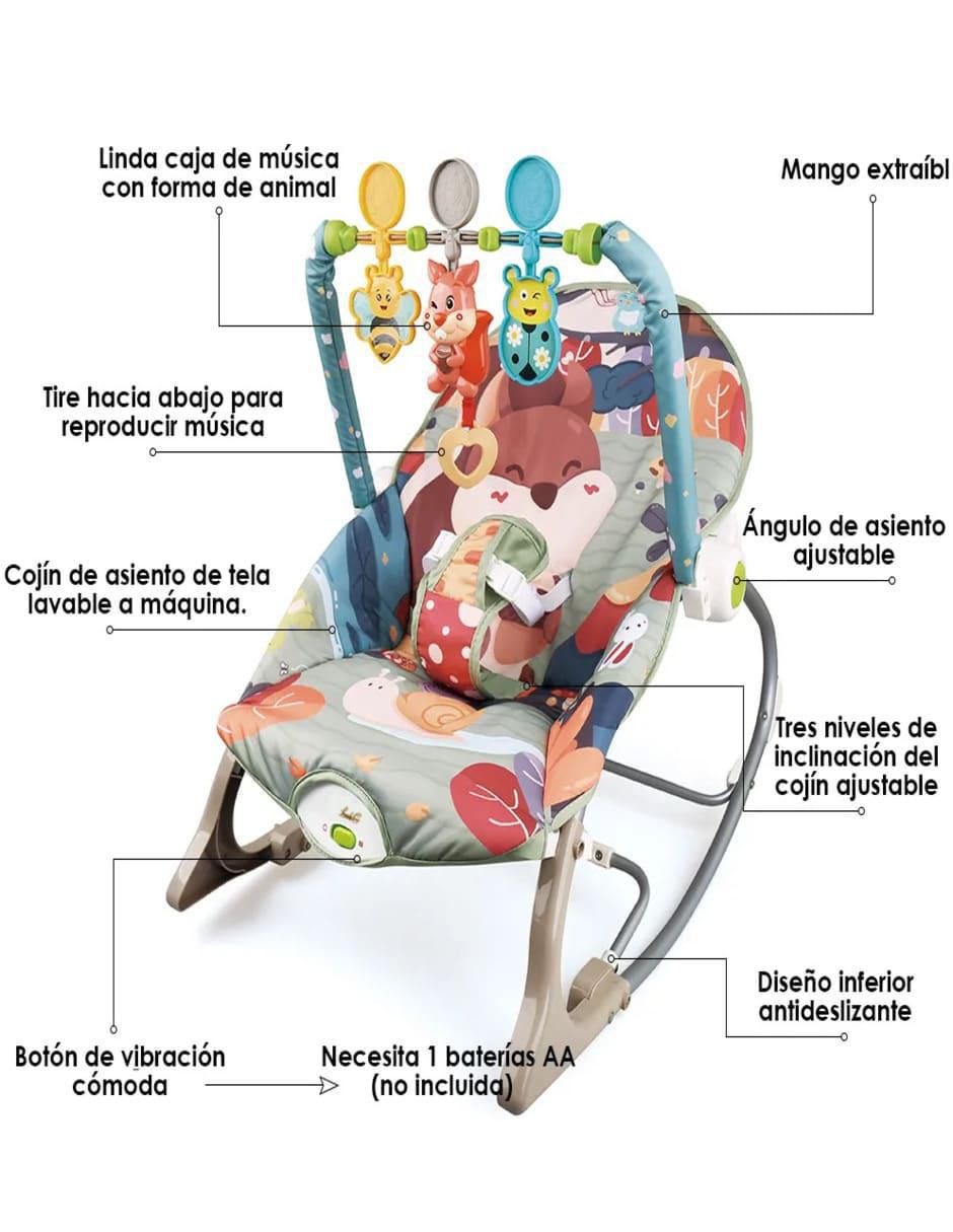 Mecedora Plegable con Música Relajante - Image 2