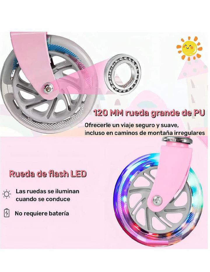 Patineta 2 Ruedas LED Niños - Image 2