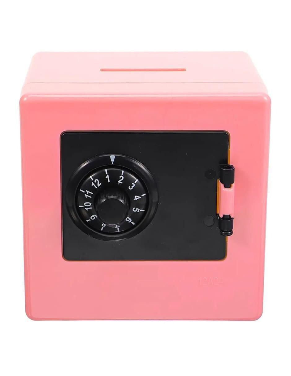Alcancía Infantil Rosa Caja Fuerte - Image 1