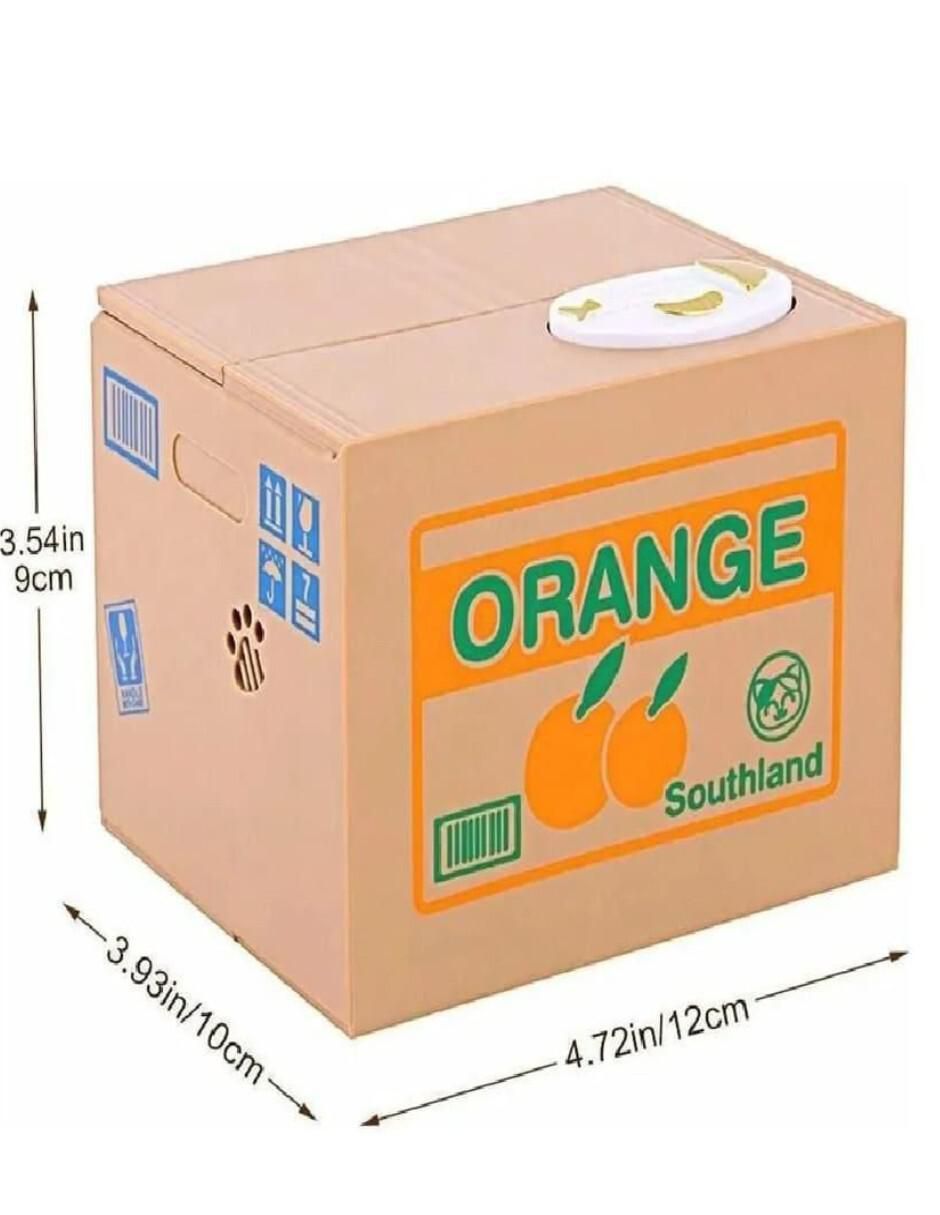 Alcancía Interactiva Orange para Gatos - Image 3