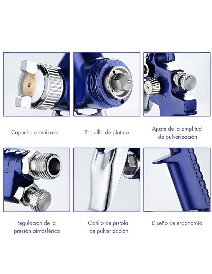 Pistola para Pintar Profesional 120ml - Image 2
