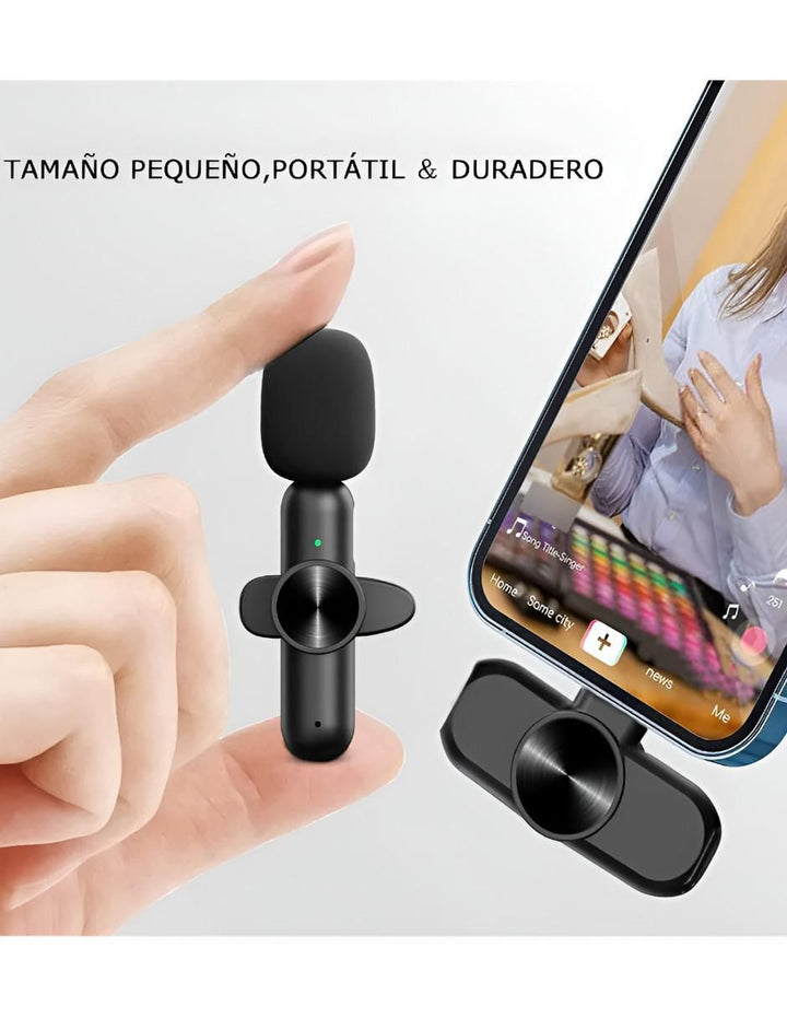 Micrófono Estéreo Lavalier Inalámbrico - Image 4