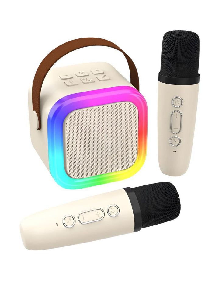 Karaoke Bocina Compacta Beige - Image 1