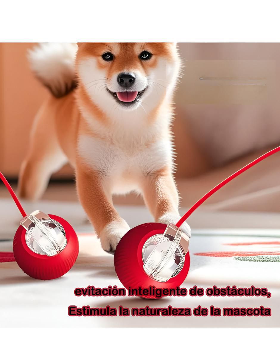 Pelota Interactiva para Gato Roja - Image 2