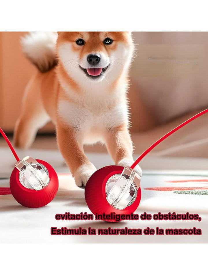 Pelota Interactiva para Gato Roja - Image 2