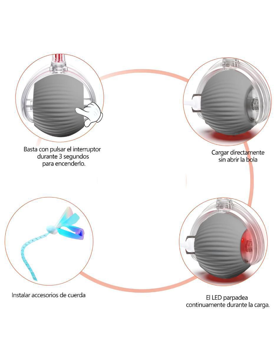 Pelota para Gato Juguete Interactivo - Image 1