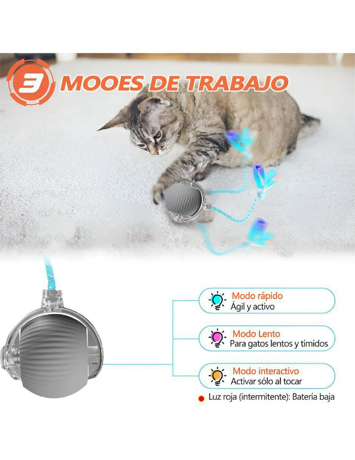 Pelota para Gato Juguete Interactivo - Image 2