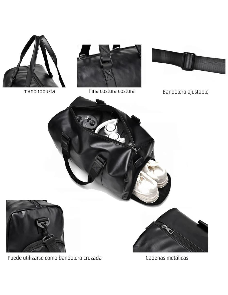 Maleta de Mano Negro 20L Ajustable - Image 4
