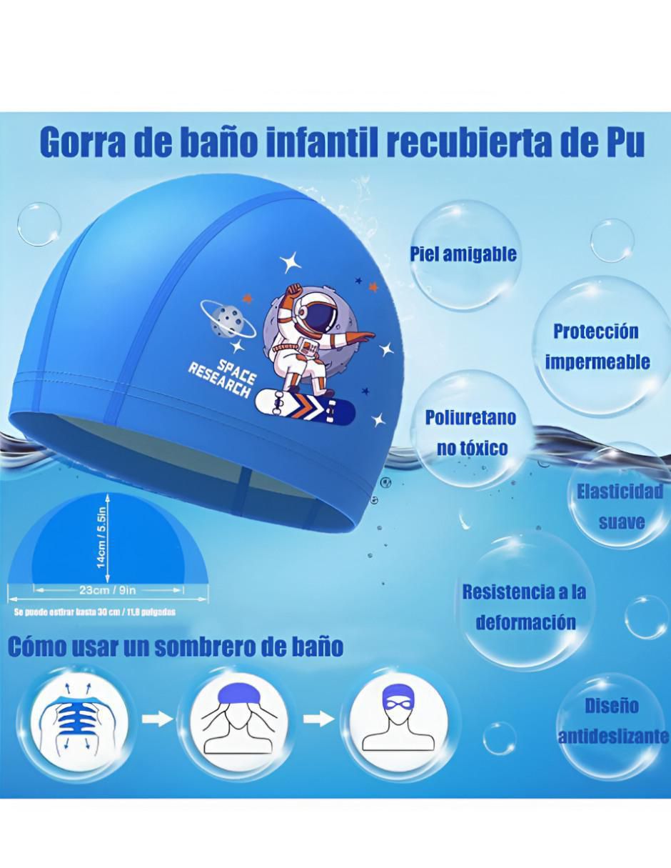 Goggles Natacion Niño Antivaho UV Silicona - Image 2