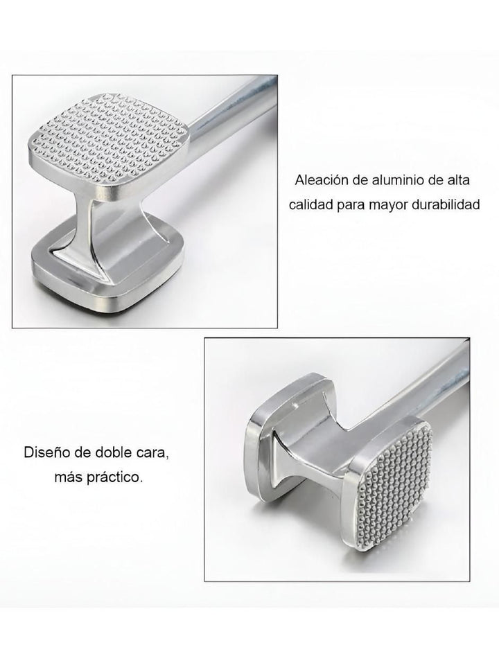 Martillo Ablandador de Carne Acero - Image 2