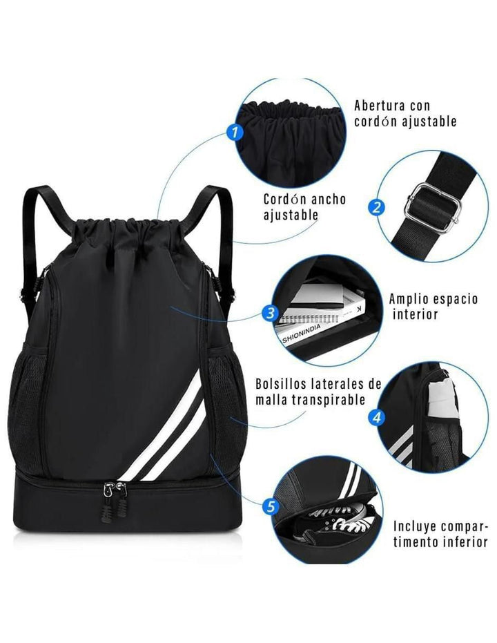 Mochila Gran Capacidad Deportiva - Image 4