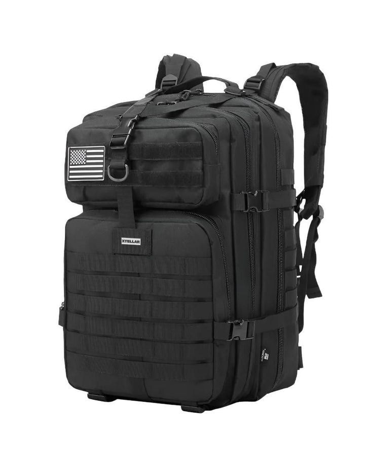 Mochila Táctica Negra Oxford Deportiva - Image 1