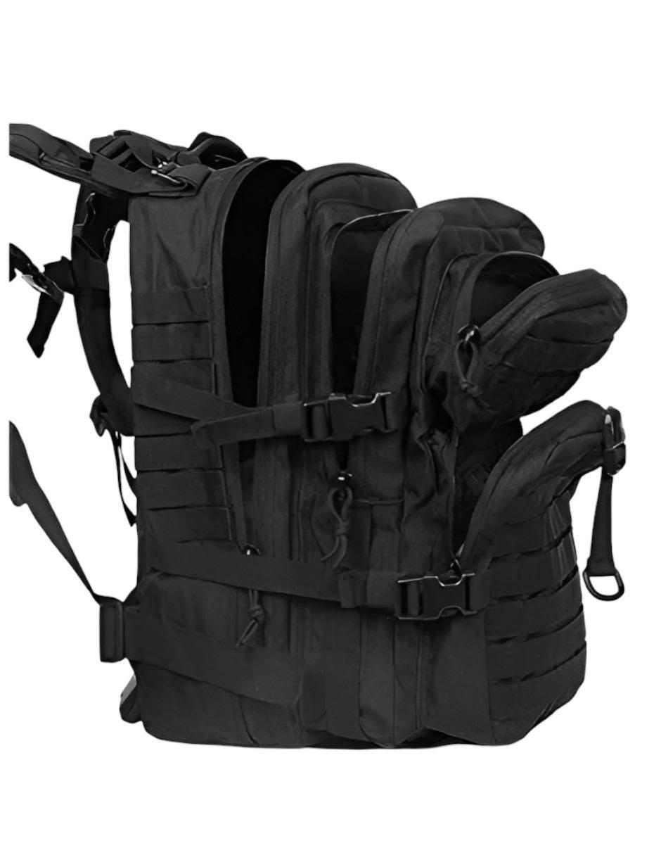 Mochila Táctica Negra Oxford Deportiva - Image 3