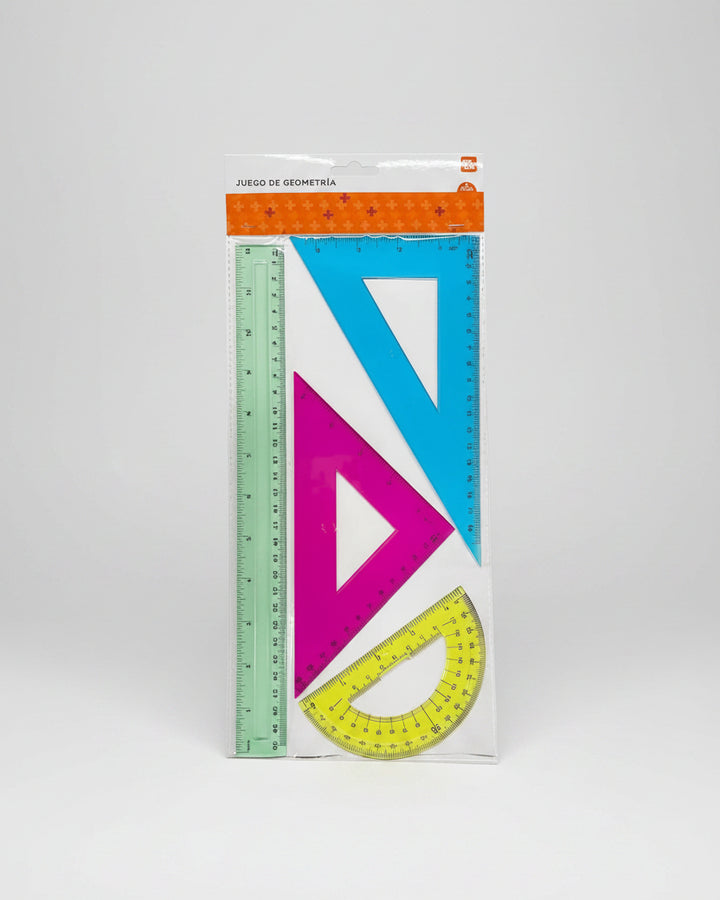 Juego de Geometría Escolar 4 Piezas - Image 3