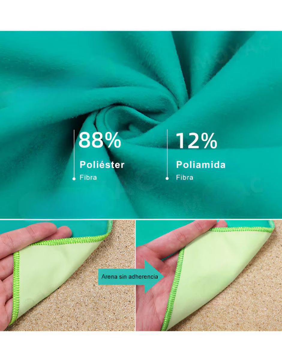 Toalla de Microfibra para Natación