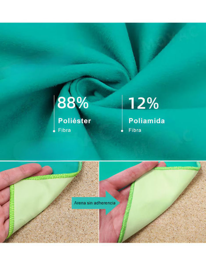 Toalla de Microfibra para Natación