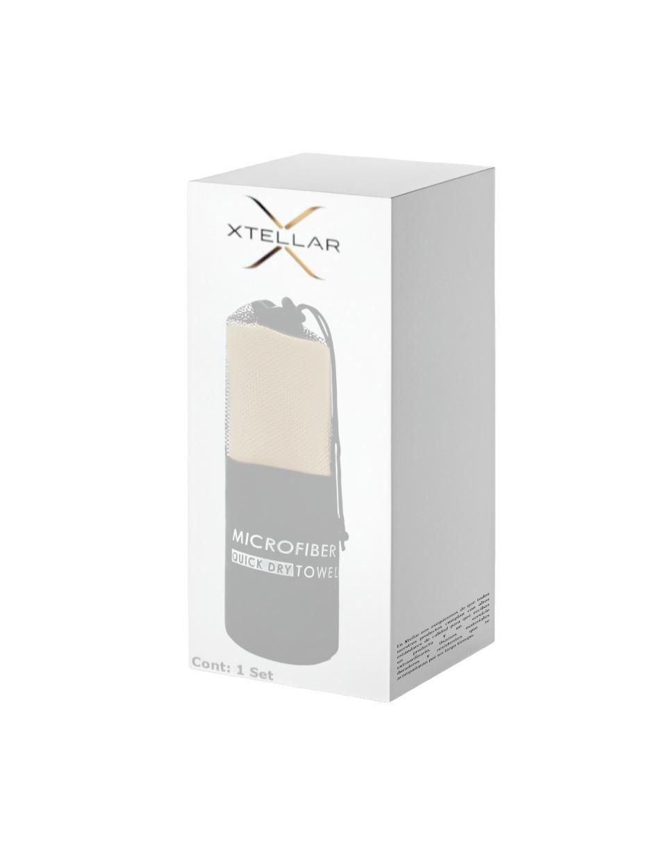 Set 3 Toallas Microfibra Natación Beige - Image 4