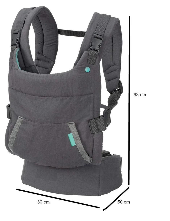 Canguro Ergonómico con Capota y Soporte - Image 4