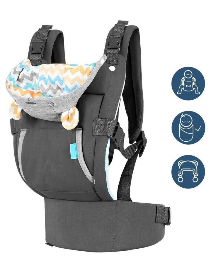 Canguro Ergonómico con Capota y Soporte - Image 2