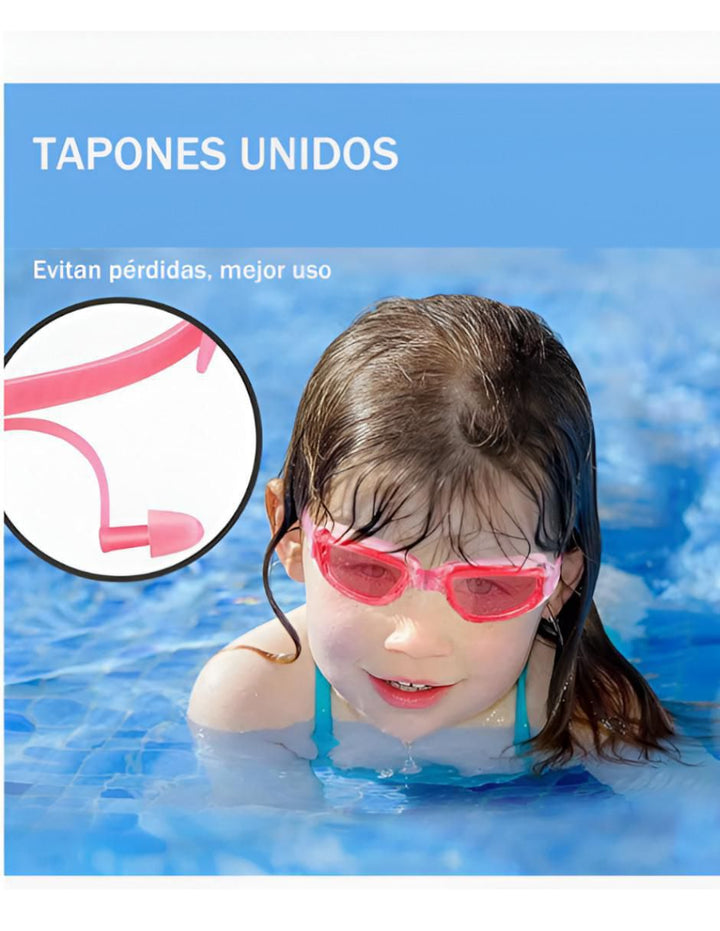 Lentes de Natación Mujer Puente Fijo - Image 2