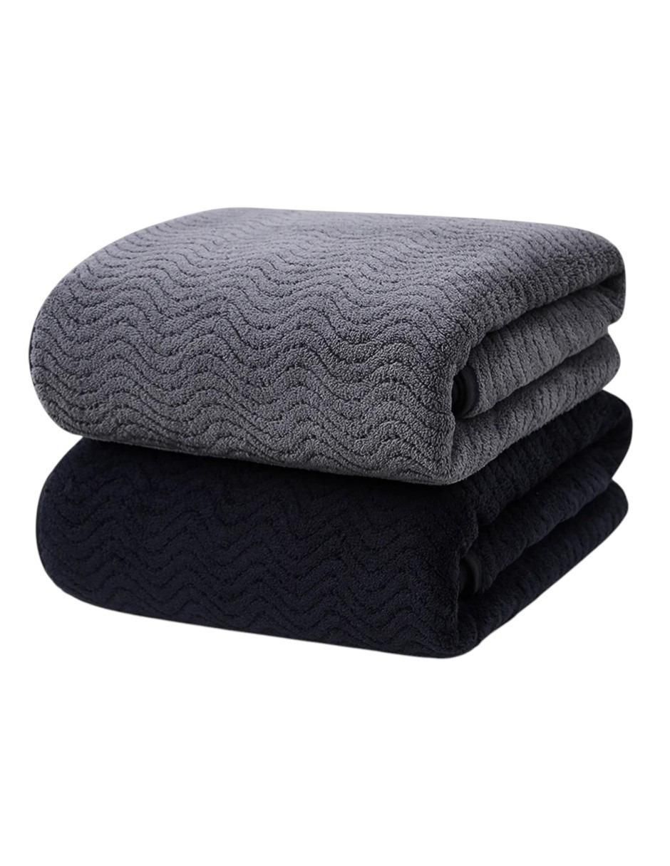 Set de Toallas Microfibra 2 Piezas 180x90cm - Image 1