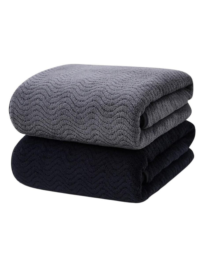 Set de Toallas Microfibra 2 Piezas 180x90cm - Image 1