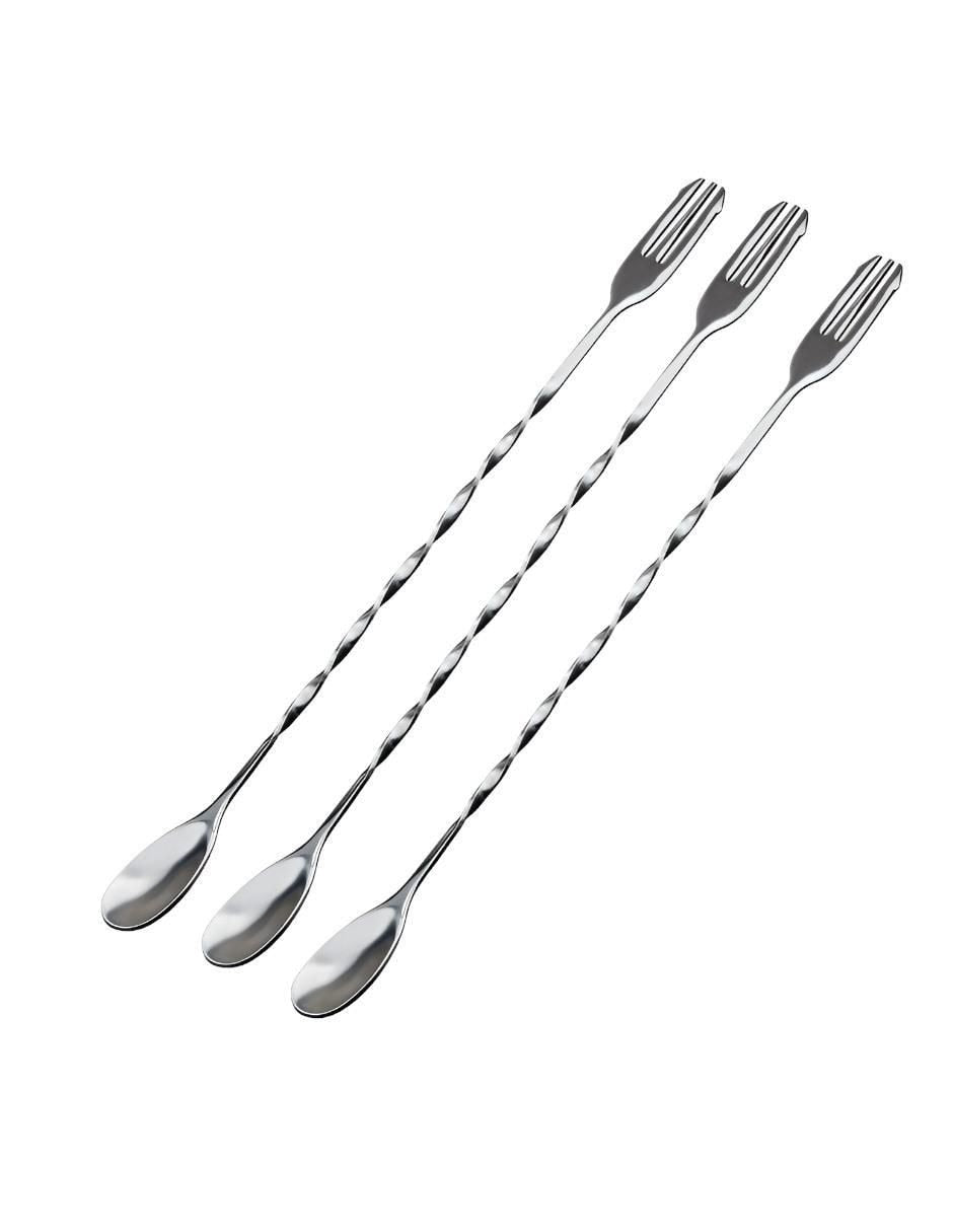 Agitadores de Bebidas Acero Inoxidable Set 6pz - Image 1