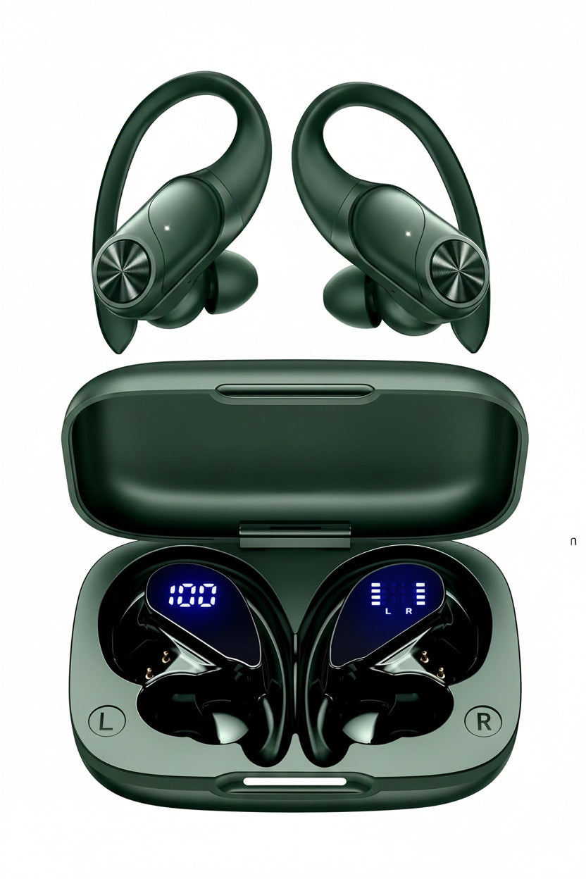 Audífonos Bluetooth Deportivos IPX7 - Image 1