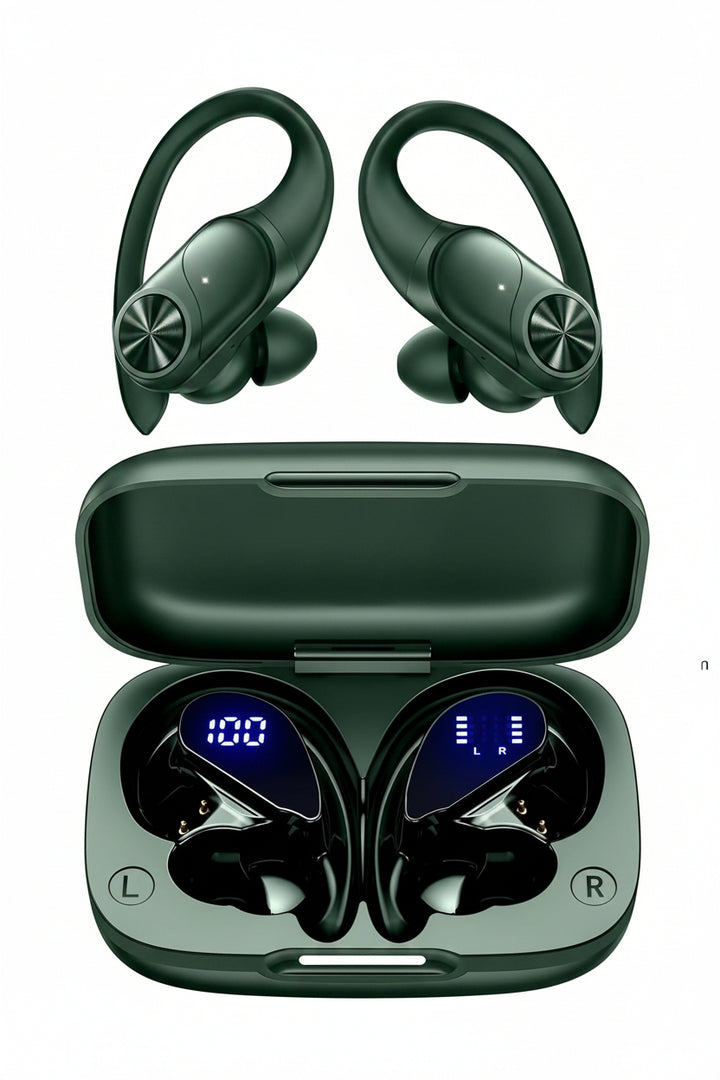 Audífonos Bluetooth Deportivos IPX7 - Image 1