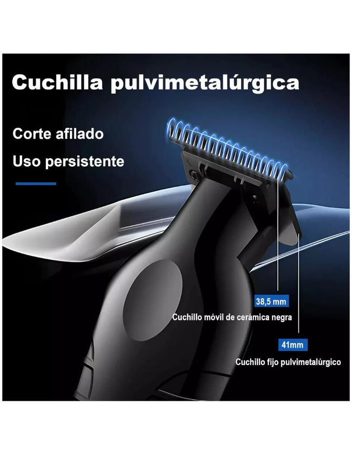 Recortadora de Vello Facial Motor Cepillo Acero Inox - Image 4