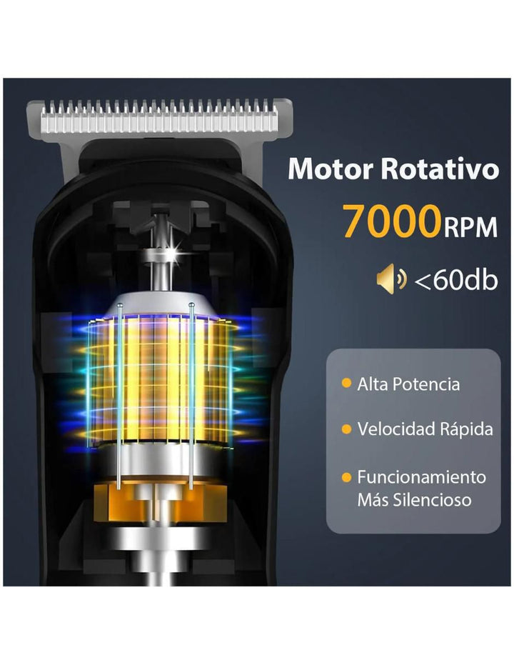 Recortadora Barba 7000 RPM Acero Inoxidable - Image 4