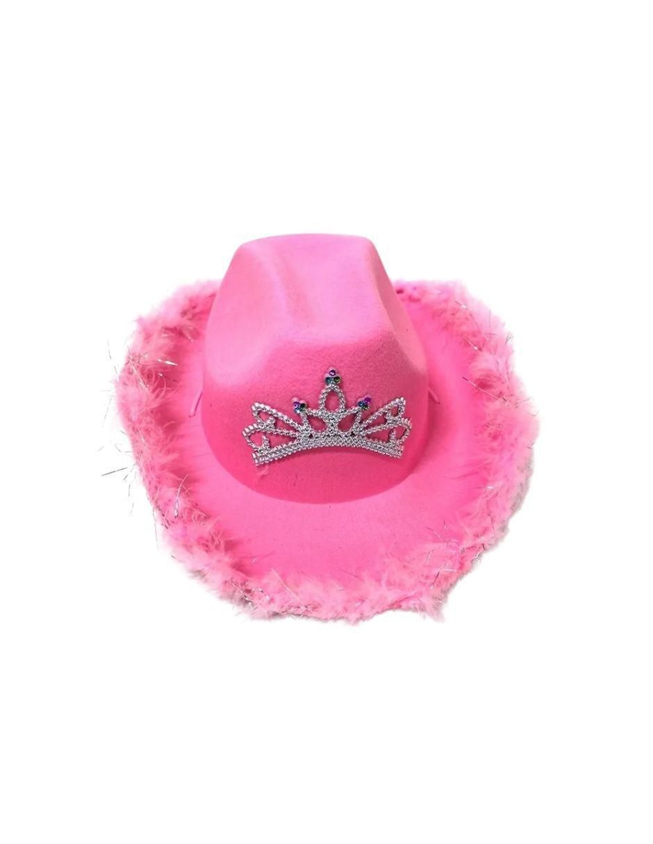 Sombrero Vaquero con Plumas para Disfraz - Image 1