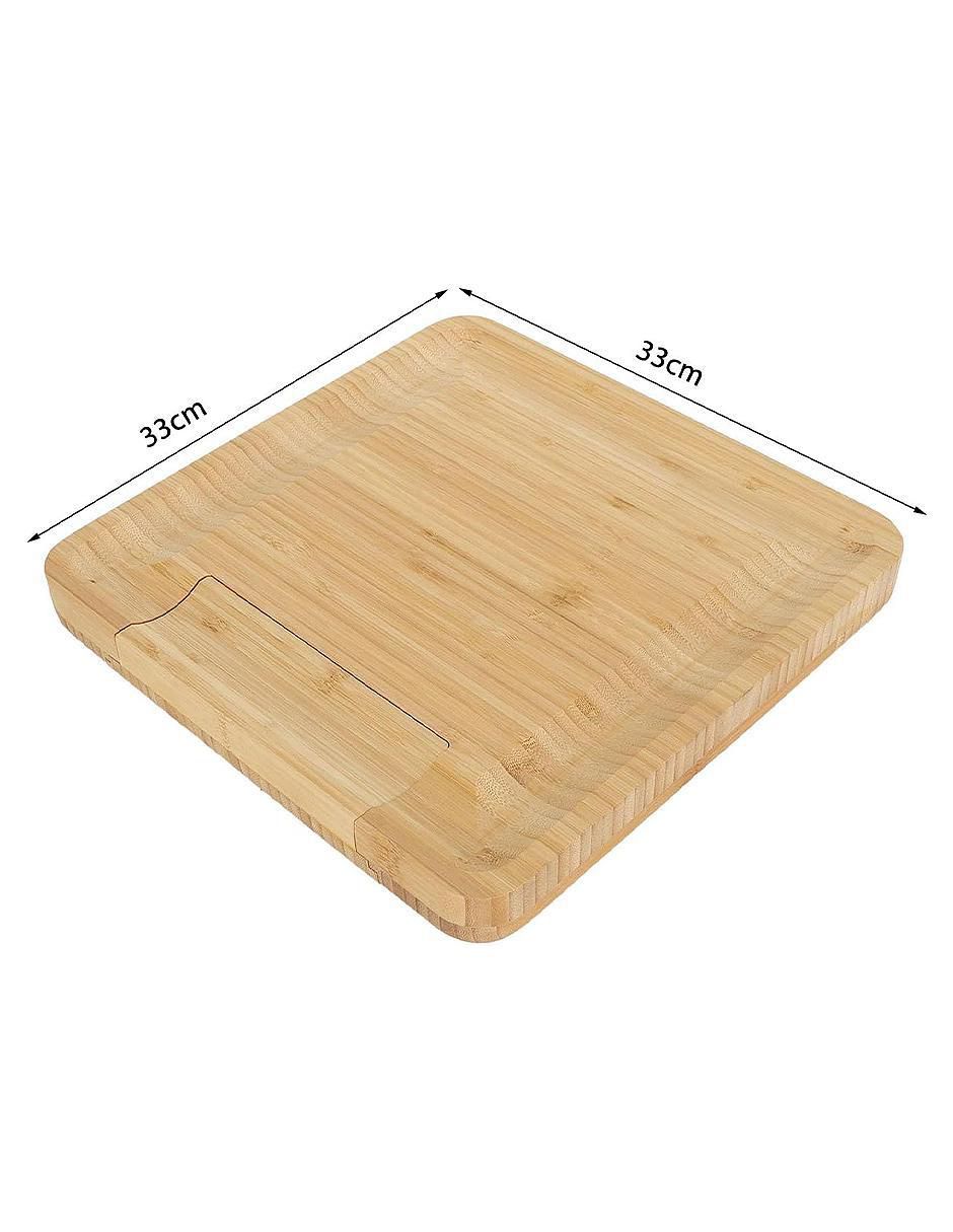Tabla de Queso Bambú con Accesorios - Image 10