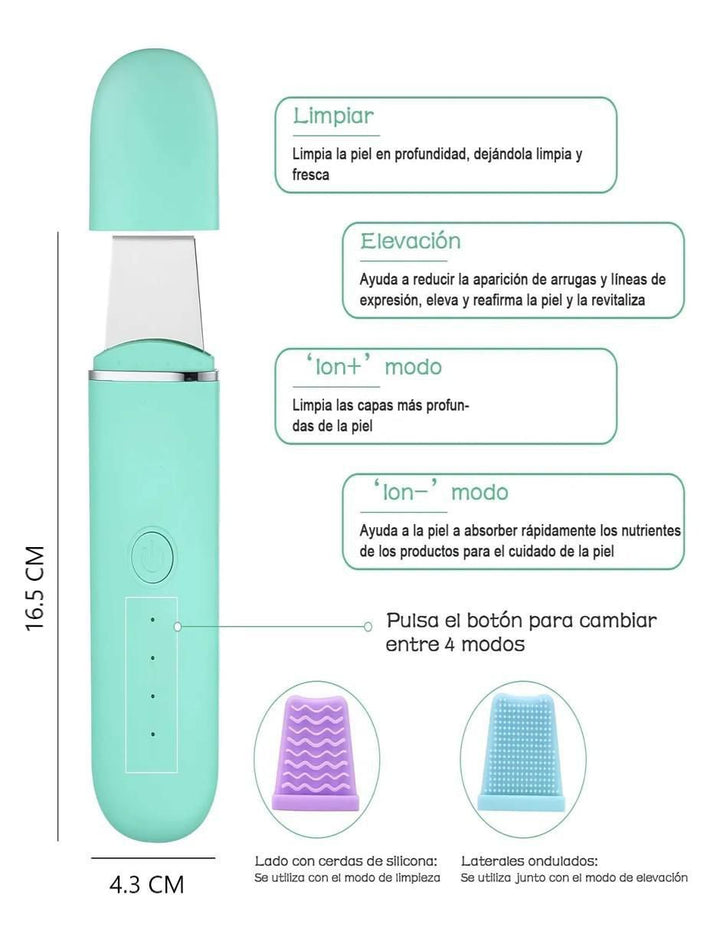 Skin Scrubber Limpiador Facial Exfoliante - Image 5