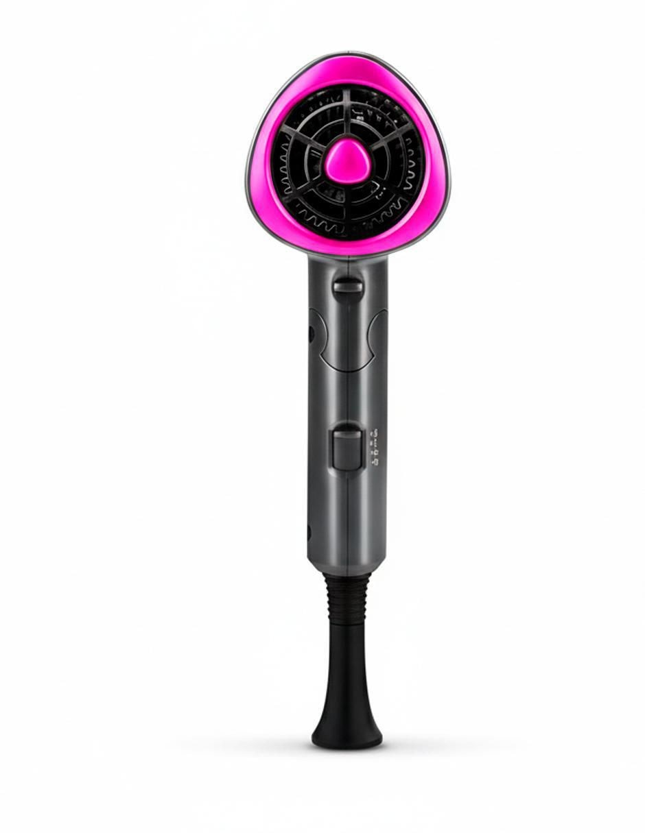 Secadora de Cabello Profesional 1200W Iónica Rosa - Image 2