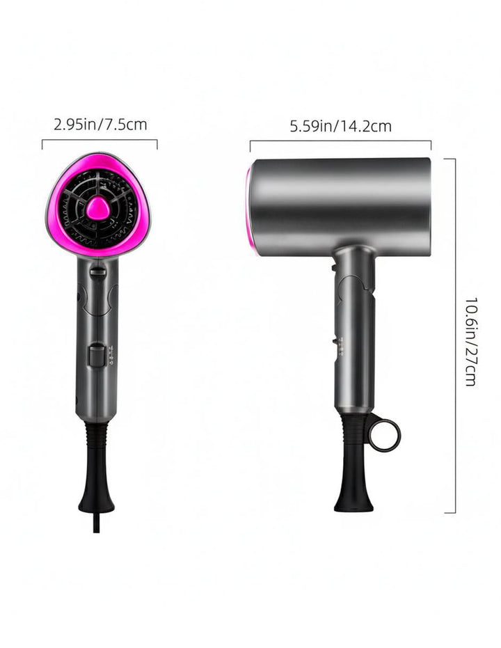 Secadora de Cabello Profesional 1200W Iónica Rosa - Image 5