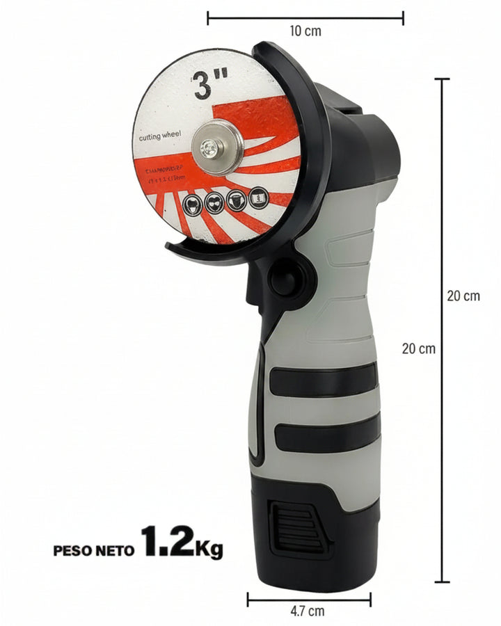 Esmeril Angular 12V 550W Litio - Image 5