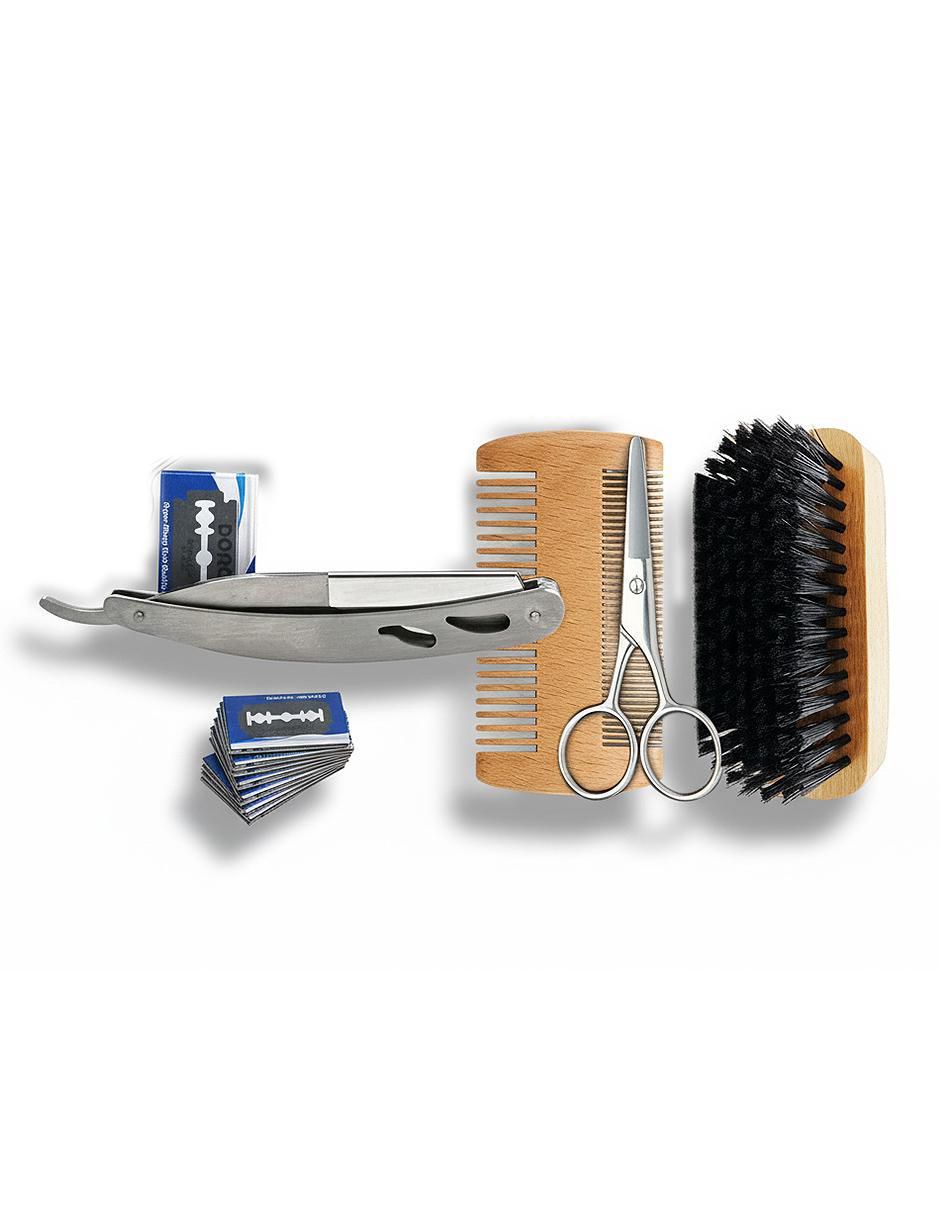 Kit Afeitado Barba 9 en 1 con Champú - Image 3
