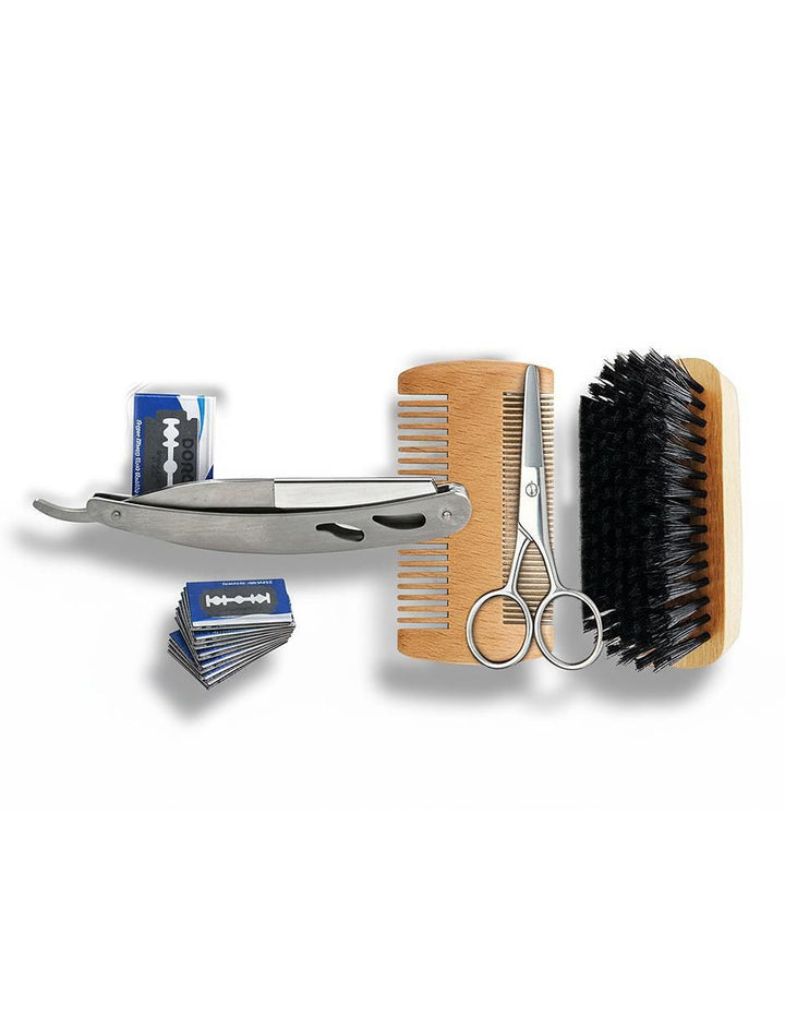 Kit Afeitado Barba 9 en 1 con Champú - Image 3