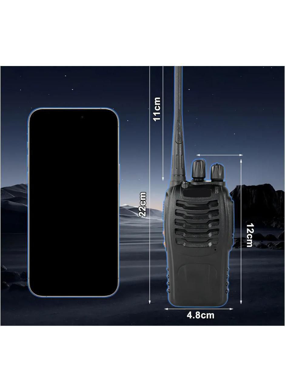 Walkie Talkie Bluetooth Recargable Profesional - Image 4