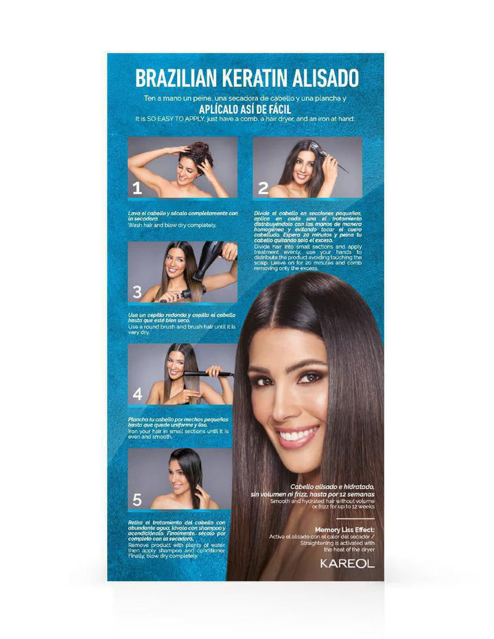 Crema Alisado Brasileño Antifrizz para Cabello Kareol - Image 2