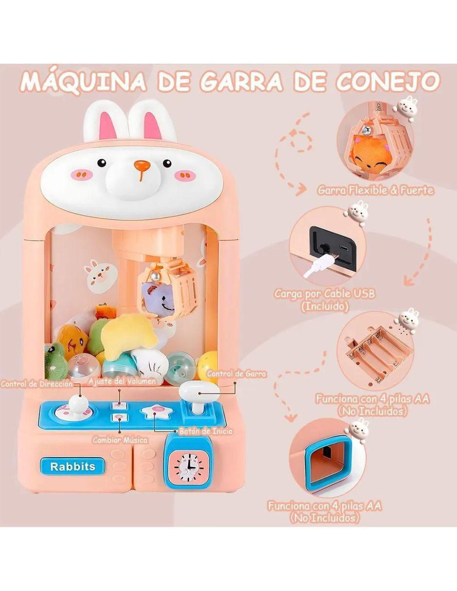 Máquina de Garras Conejo Rosa para Niños - Image 2