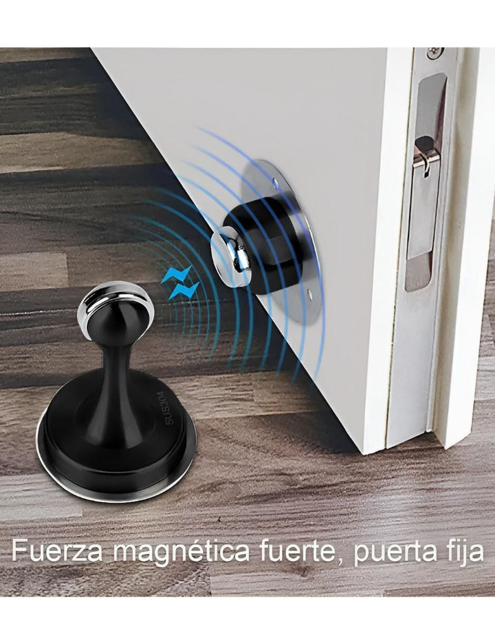 Tope Magnético para Puerta Acero Inoxidable 2pz - Image 4