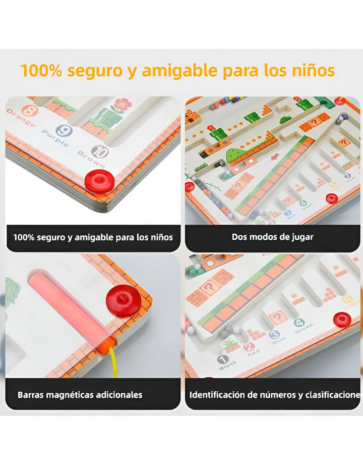 Laberinto Magnético de Números para Niños 3 a 6 Años - Image 3